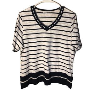 Allison Daley short  shirt sleeve nautical t shirt